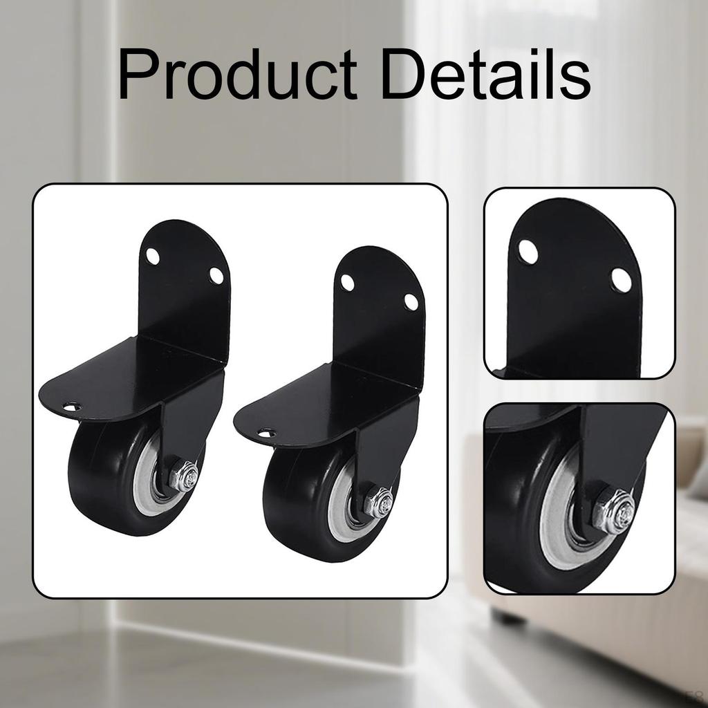 2 шт. Дверные ролики, Запасные колесики, Антифрикционные, Тихие и износостойкие, для деревянных