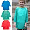 Waterproof Long Sleeve Apron Drawing Painting Feeding Apron NEW Sand Tower Smock Apron Kitchen