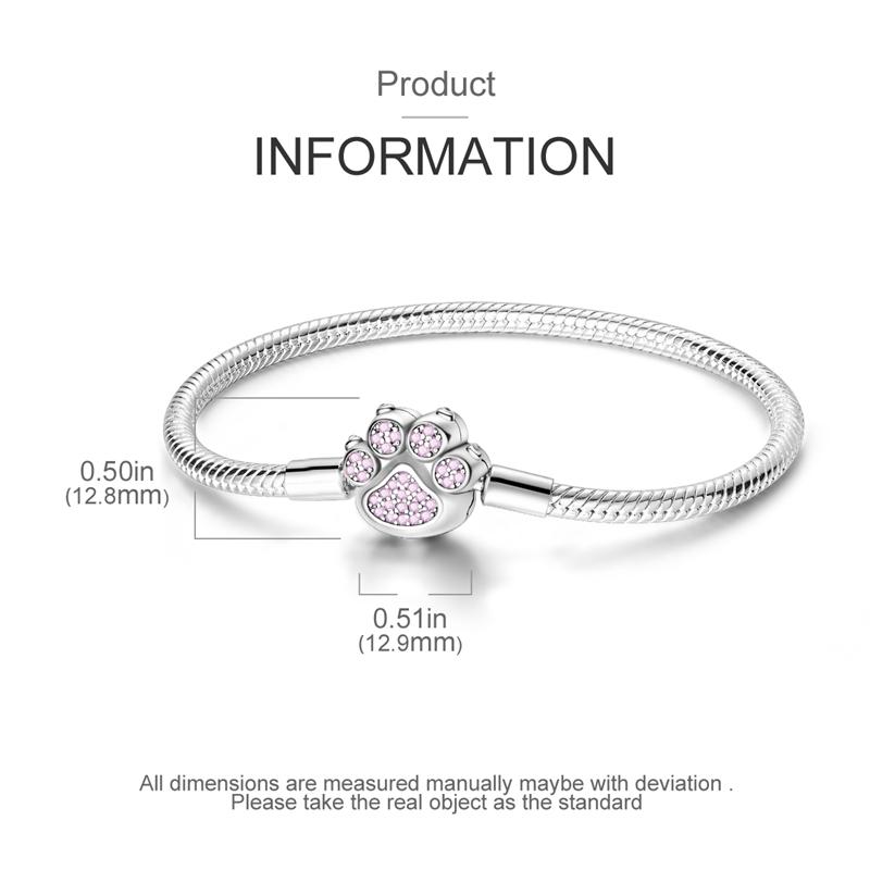 Bracelets copper Authentic 1720CM Compatible With Do It Yourself Charm Bead Charms Star Shape Moon Sun Four Leaf Shamrock Green Zircon Bracelets Jewe