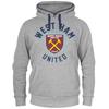 West Ham United FC Mens Graphic Fleece Hoodie