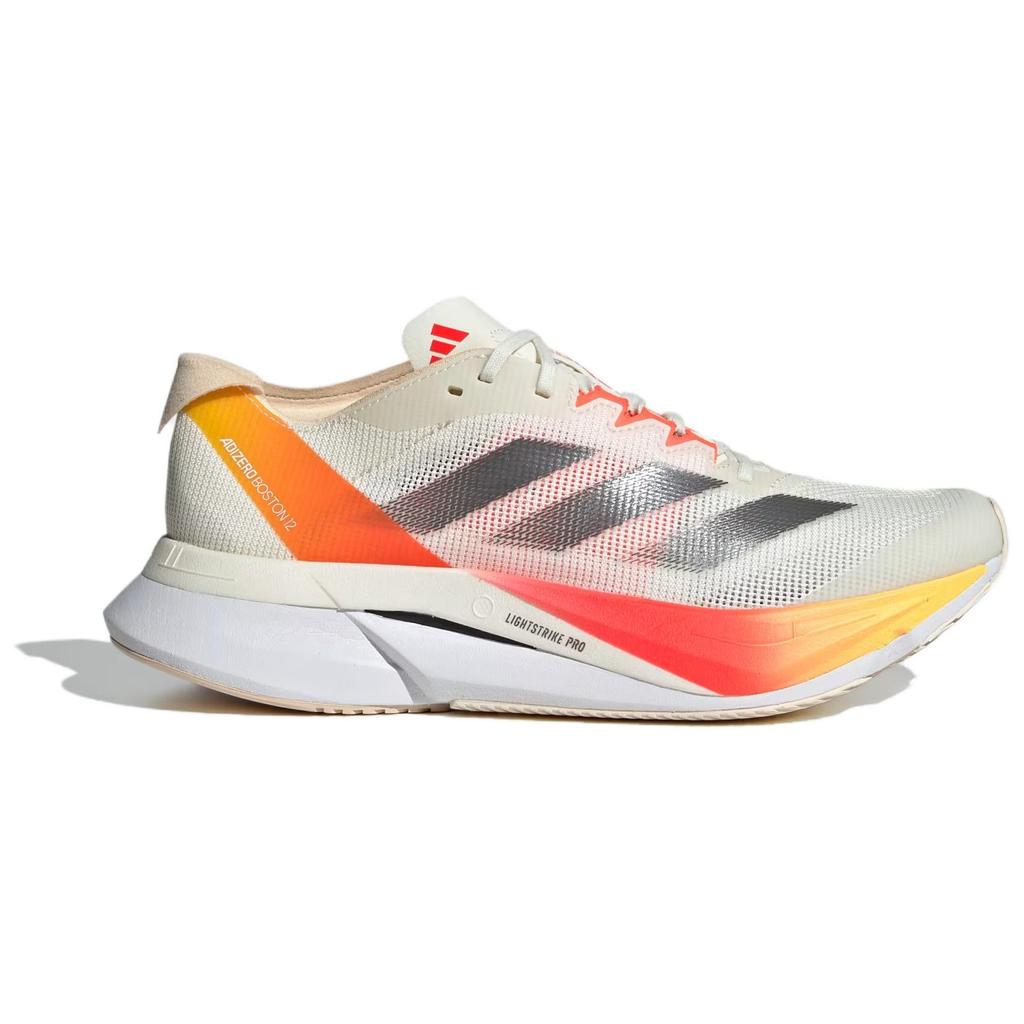 Adidas Adizero Boston 12 Ivory Pack Женские кроссовки Кремовый Железно-Металлик Солнечно-Красный IG3325