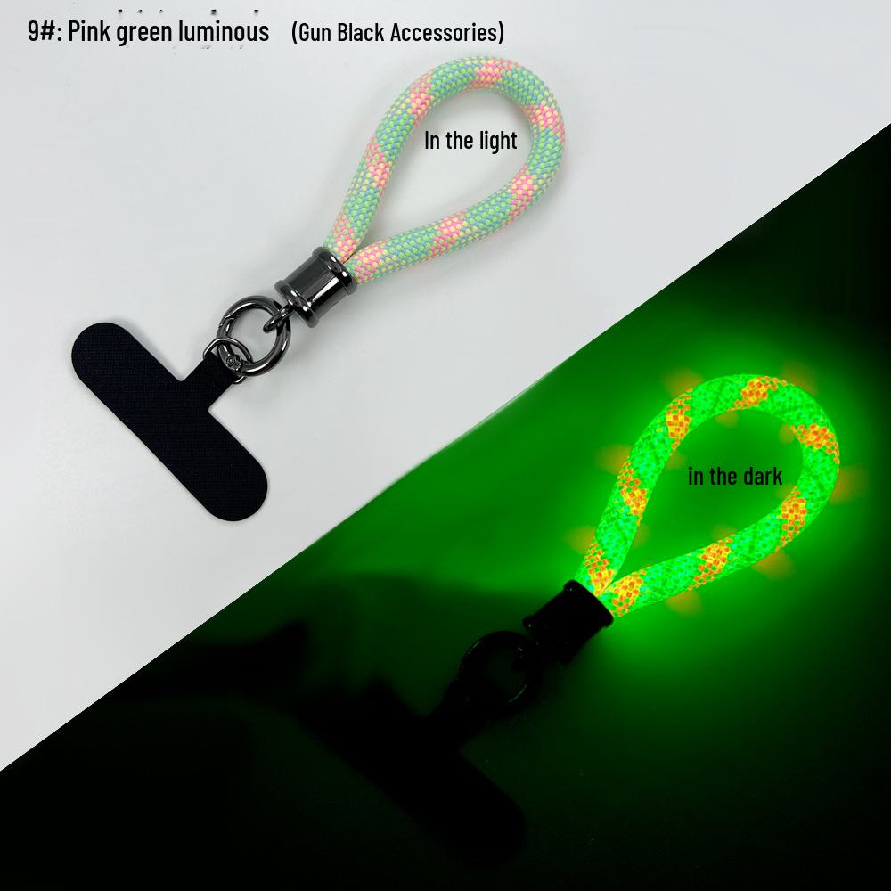 Светящийся шнурок для телефона: Брелок для камеры из нейлона 8 мм