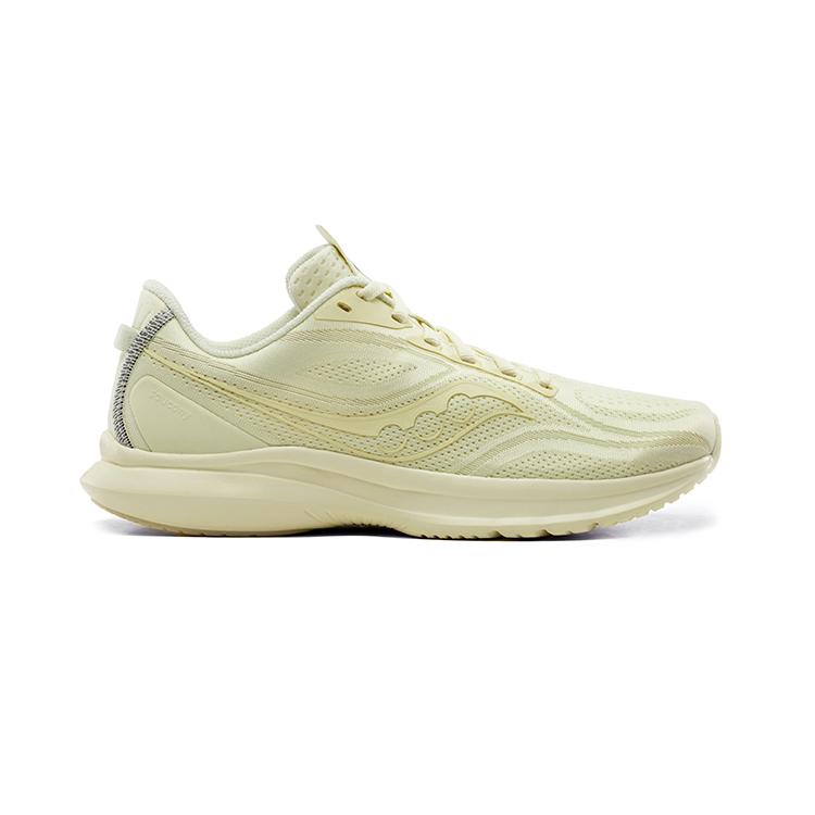 SAUCONY Kinvara ForHer Нескользящие Устойчивые к истиранию Низкие Повседневные Беговые Кроссовки Женские Желтые S18197-6
