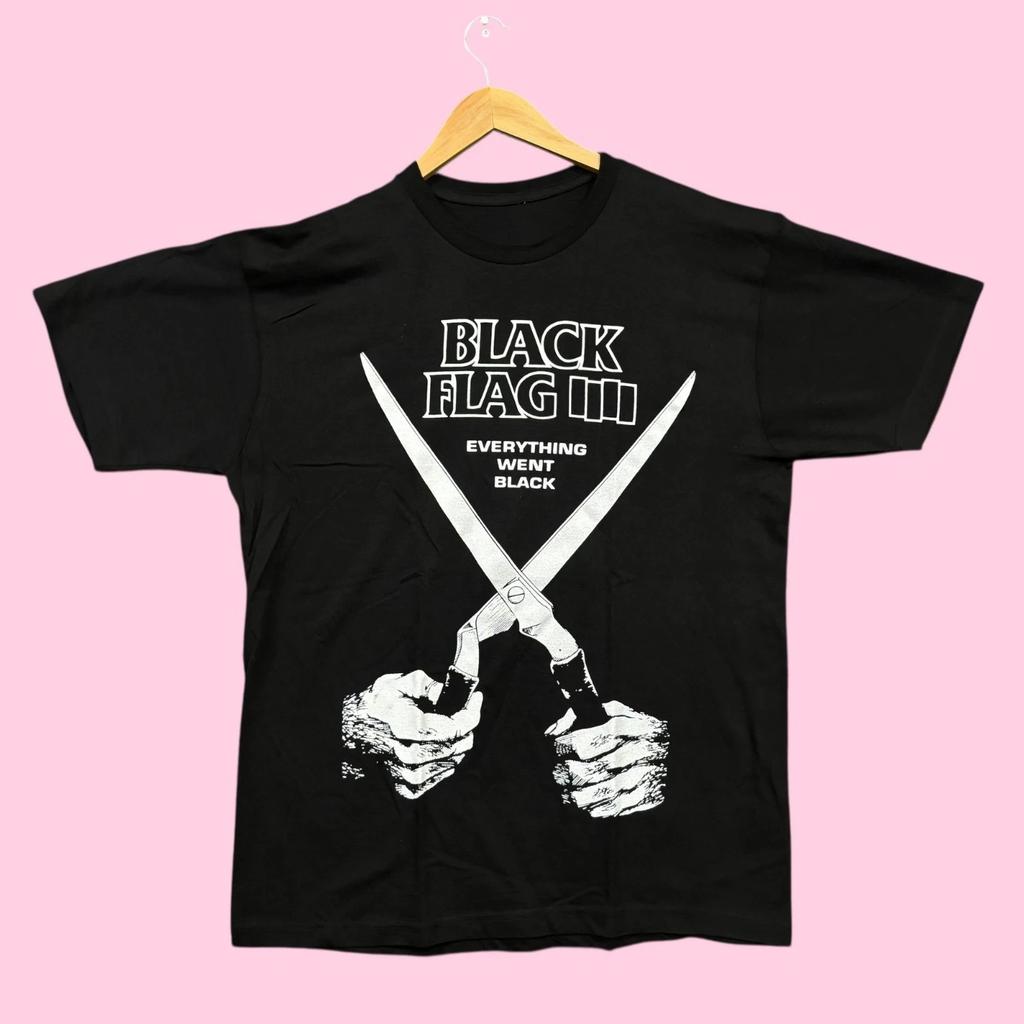 Black Flag Everything Went Punk Rock Футболка группы L