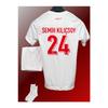 Euro 2024 S.kilisoy-kenan Yildiz White Child Football Jersey 2 Set (jersey-shores-chorap-bilelik)