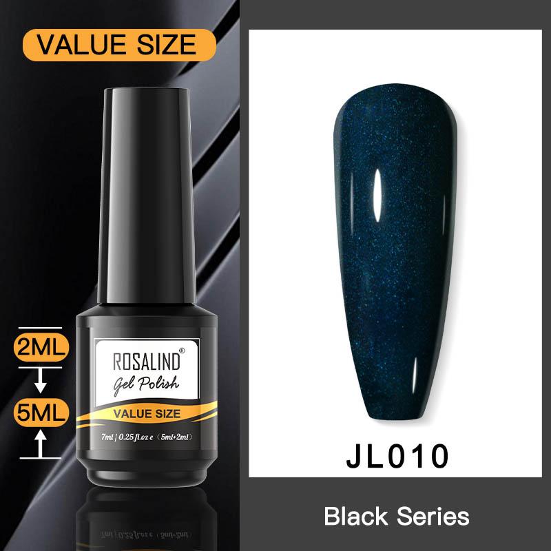 ROSALIND 7ml Soak Off Гель-лак яркий для дизайна ногтей LED / УФ-лампа