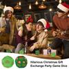 Hilarious Exchange Party Game Dice Christmas Stocking Stuffers Gift Exchange Dice Game 12 Sides Family Party Game for Men Women Adults