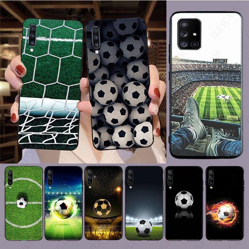 Football Soccer Coque Phone Cover For Samsung Galaxy A12 A13 A32 A52S A21S A42 A01 A50 A51 A20E A11 A40 A30s A71 A20S A70 Cases