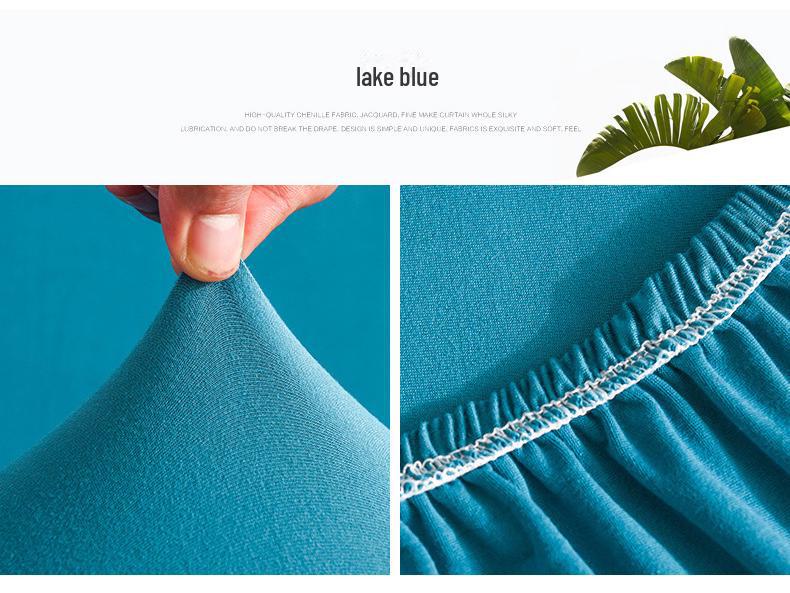 Milk Silk Elastic Solid Color Sofa Cover - All-Inclusive & Stretchable