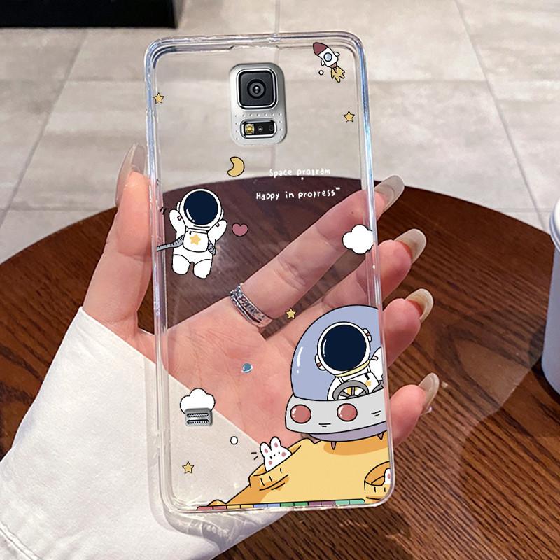 Гелевый чехол для Samsung Galaxy S5 I9600 SM-G900 5.1" Прозрачный Силиконовый Мягкий ТПУ Задняя крышка Милый Кролик Кошка Динозавр Чехол для телефона