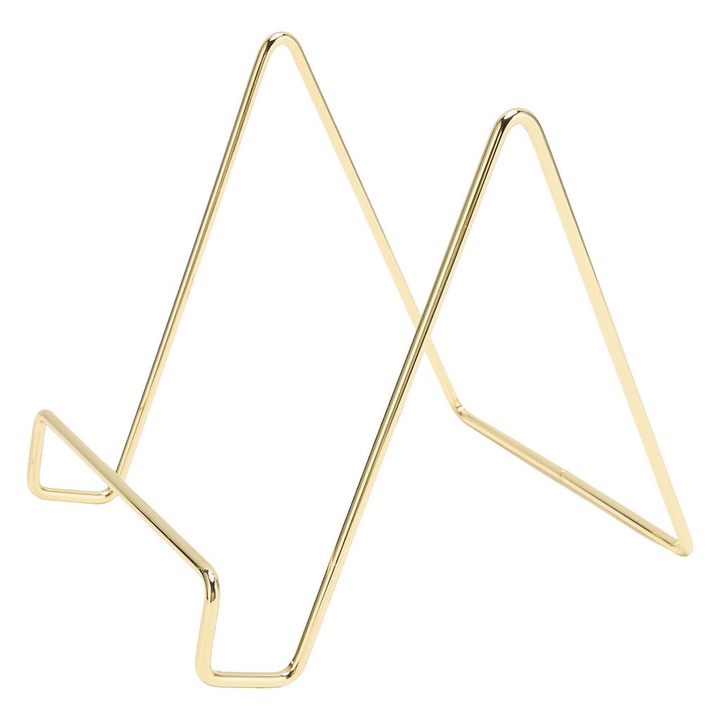 Metal Plate Stands Plating Process Rust Prevention Iron Plate Holder Picture Display Stand for Tablet PCs CD Records