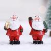 Ornament Crafts Stylish Pretty Resin Ornament Supplies Santa Claus For Christmas Decor