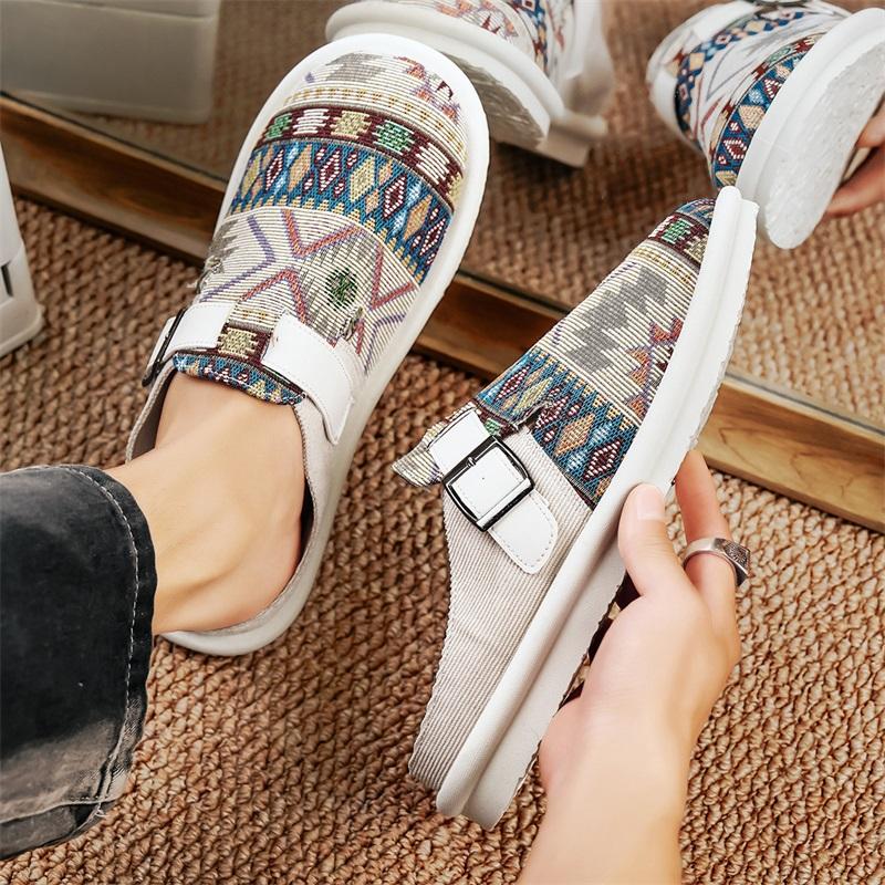 Большой размер 47 роскошные мужские полутапочки сандалии удобные дышащие парусиновые повседневные туфли мужские модные кроссовки для отдыха мужские тапочки сланцы обувь мужская