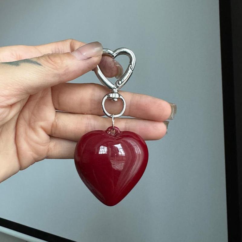 Изысканный темпераментный красный бант в форме сердца подвески брелок универсальный телефон кулон рюкзак подвесное украшение аксессуары подарки