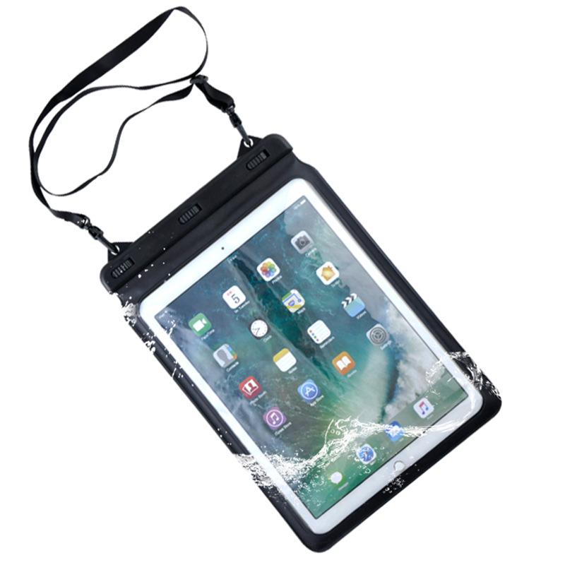 Большая водонепроницаемая сумка из ПВХ с зажимом из АБС-пластика, двумя крючками и чехлом для шнурка