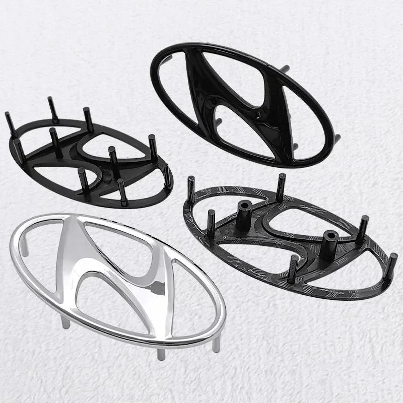Logo for Hyundai Veloster Tucson Accent Azera Tuscani Elantra Ioniq Palisade Car Steering Wheel Center Emblem Auto Accessories KK9