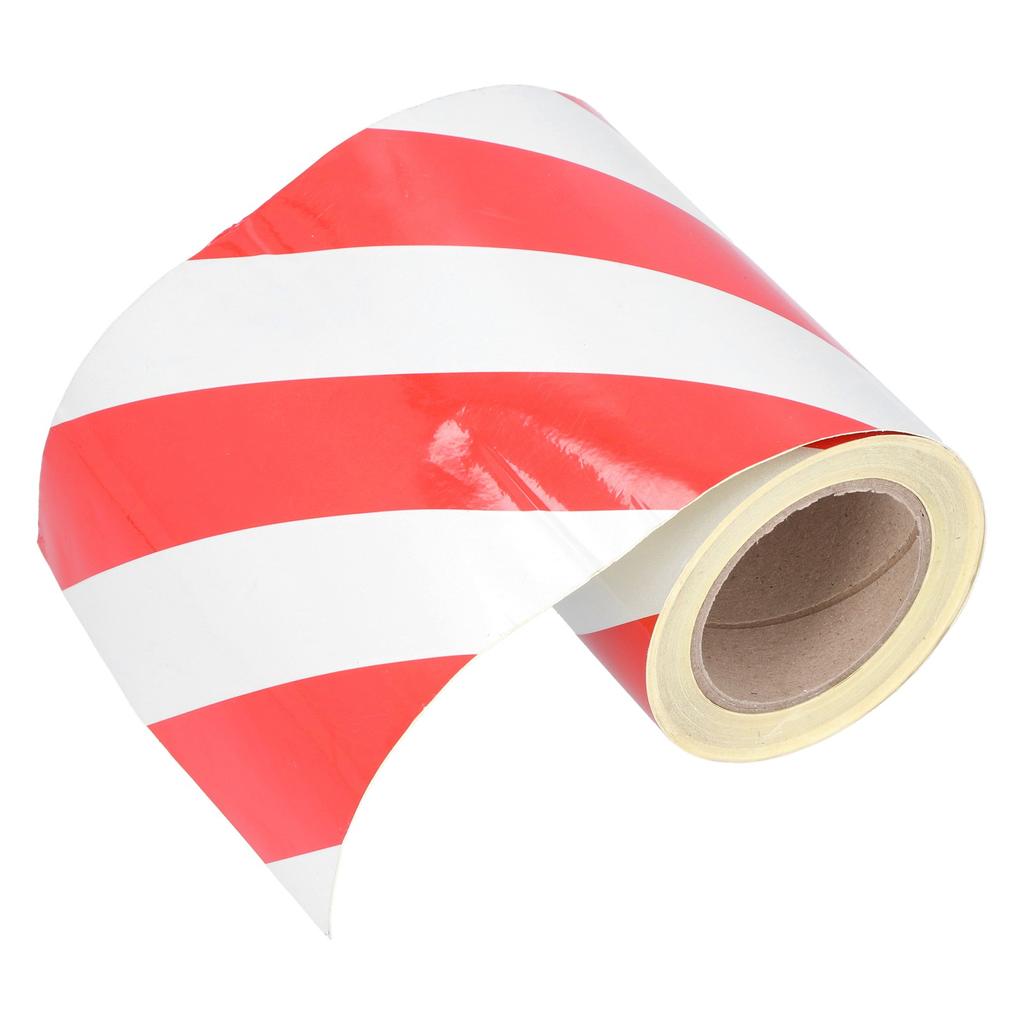 Светоотражающая лента Водонепроницаемая светоотражающая лента безопасности Предупреждающая маркировка Красно-белая светоотражающая пленка