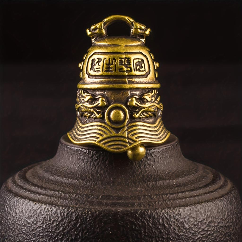 Набор из 2 предметов, декоративный подвес в форме колокольчика, ретро декоративное украшение ручной работы, ретро декоративный уникальной формы в виде колокольчика, подвесное украшение