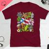 Puerto Rico Shirt Boricua Shirt Tylenol Frog Tshirt Short Sleeve Puerto Rico Flag Cotton Shirts Symbol Unisex Clothing Tee Top