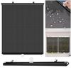 2025 New Retractable Shading Curtain Universal Roller Blinds Suction Cup Sunshade Nail-free Blackout Curtain For Car Bedroom