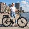 Maxtron Urban 7 Electric Bike, 250W, 60km Range, Aluminum Alloy Frame, Beige