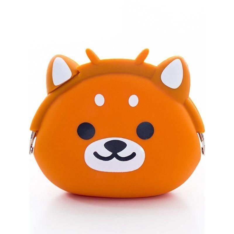 Мини-кошелек для хранения, креативный силиконовый мешок для монет, персонализированный кошелек для монет, милый кошелек для монет в виде животного, небольшой мешочек для монет