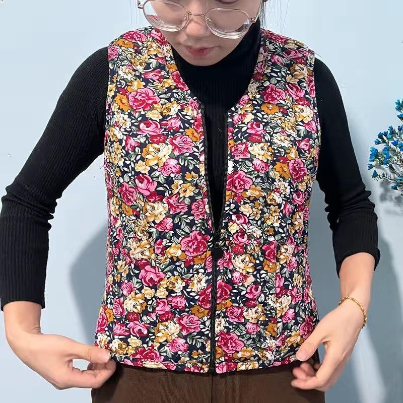 Fur Integrated Vest Lamb Plush Vest Women's Autumn and Winter Versatile Loose Vest Vest Outside