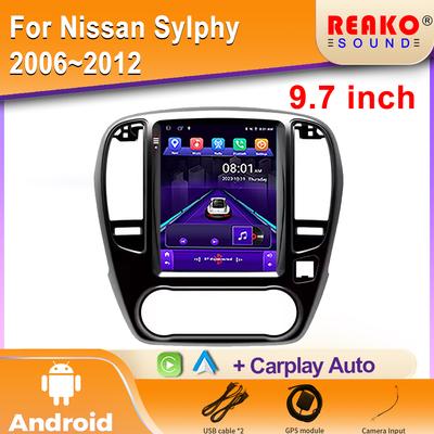 Головное устройство для Nissan Bluebird Sylphy G11 2005 - 2012 Автомобильный Android Auto Carplay GPS Навигация Мультимедийный Плеер Радио DVD 2din