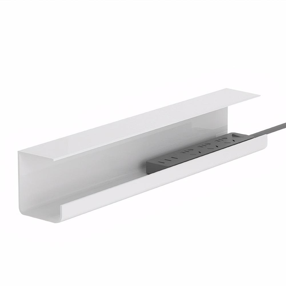 Лотки для прокладки кабелей под столом, самоклеящийся органайзер для шнуров, огнестойкая стойка для хранения кабелей для сетевого фильтра, адаптера