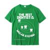 Best In The Molar System Design - Funny Tooth Pun T-Shirt Normal Top T-Shirts Classic Tops Tees Cotton Mens Classic