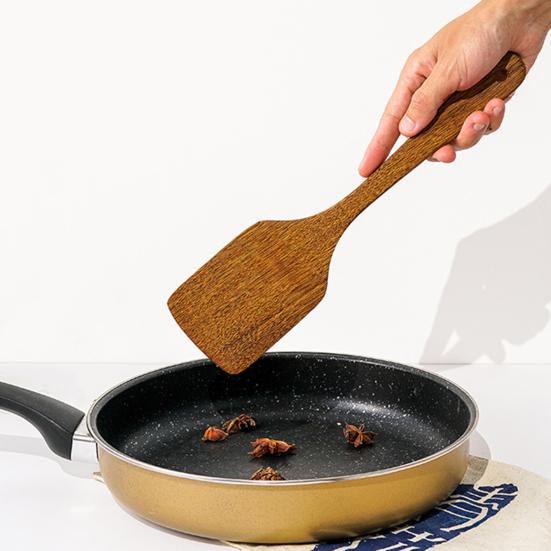 Кухонная утварь Yousheng, пищевая термостойкая деревянная утварь, сковорода, лопатка, кухонные принадлежности для дома