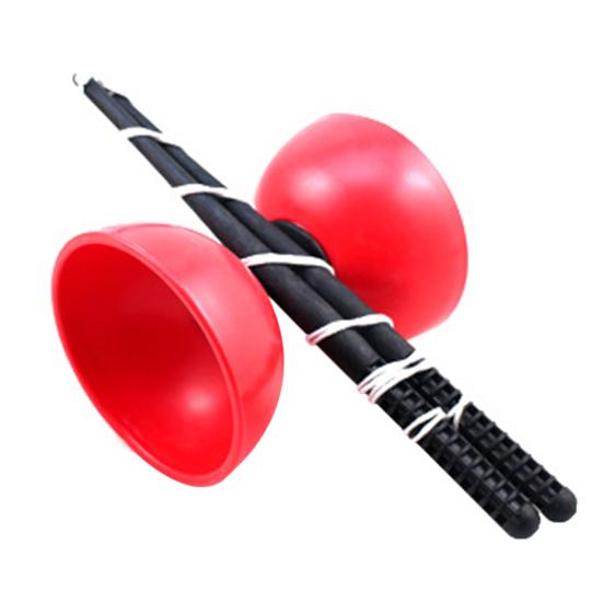 Juggling Diabolo Funny 3 Bearing Clutch Metal Sticks Chinese YOYO String Bag Toys for Kids