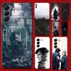 Чехол для телефона Britain H-Holmess TV S-Sherlock для Samsung Galaxy A13, A21s, A22, A31, A32, A52, A53, A71, A80, Мягкий черный корпус