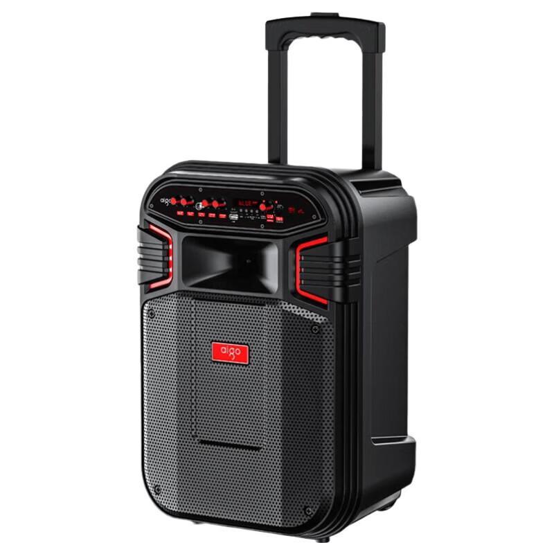 Портативная колонка-тележка Aigo S58 с микрофоном (Китайская версия)