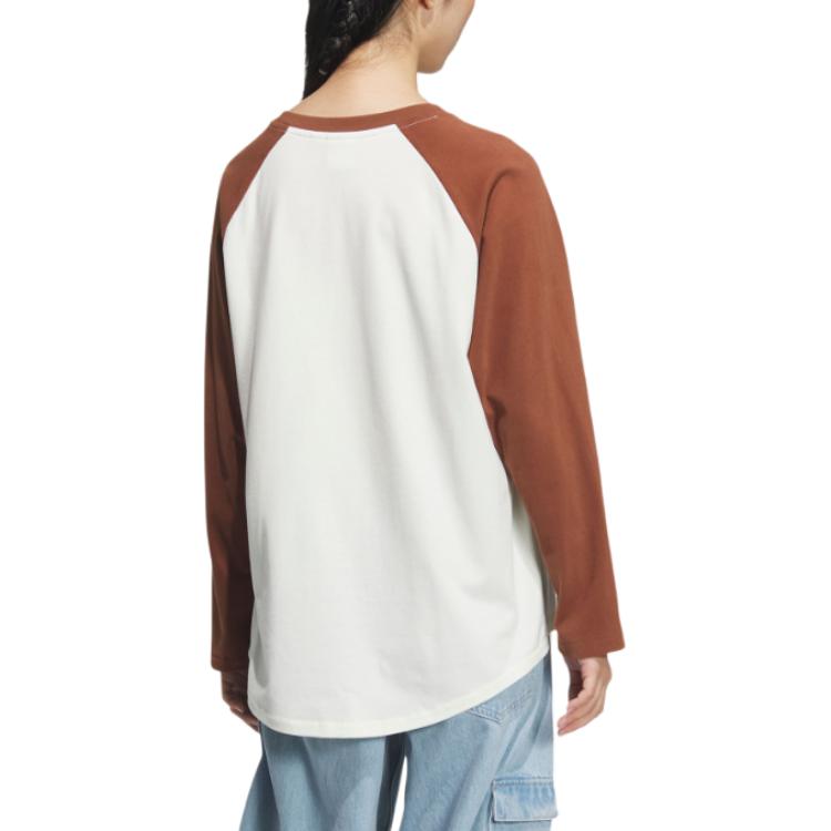 Adidas Футболка Originals Adi Color Tee Loose с длинным рукавом для женщин, белая JM8049