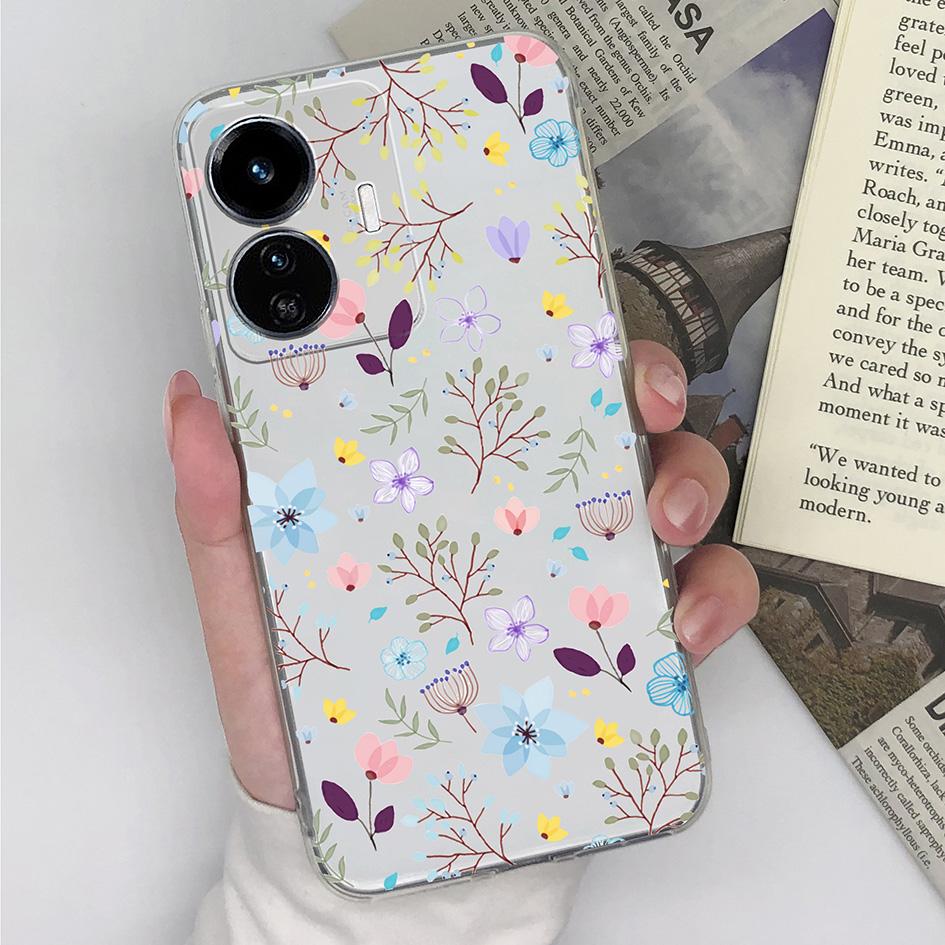 Чехол для телефона Vivo Y9s Y77e Y90 Y91C Y55 Y51 Y52 Y73 Y75 Y83 Y97 Модный персональный противоударный чехол Прозрачный мягкий силиконовый ТПУ для бампера Vivo