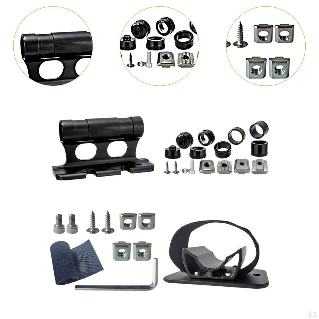 Bike Fork Lock Mount Bicycle Front Bracket Parking Rack Car Roof Carrier Support Aluminum