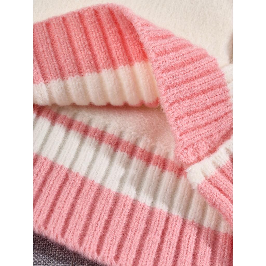 Свободный кардиган с капюшоном в студенческом стиле для весны и осени, модная вязаная куртка для женщин, кардиган для женщин