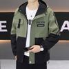 Новая мужская куртка, модная свободная куртка с воротником-стойкой, популярная мужская одежда