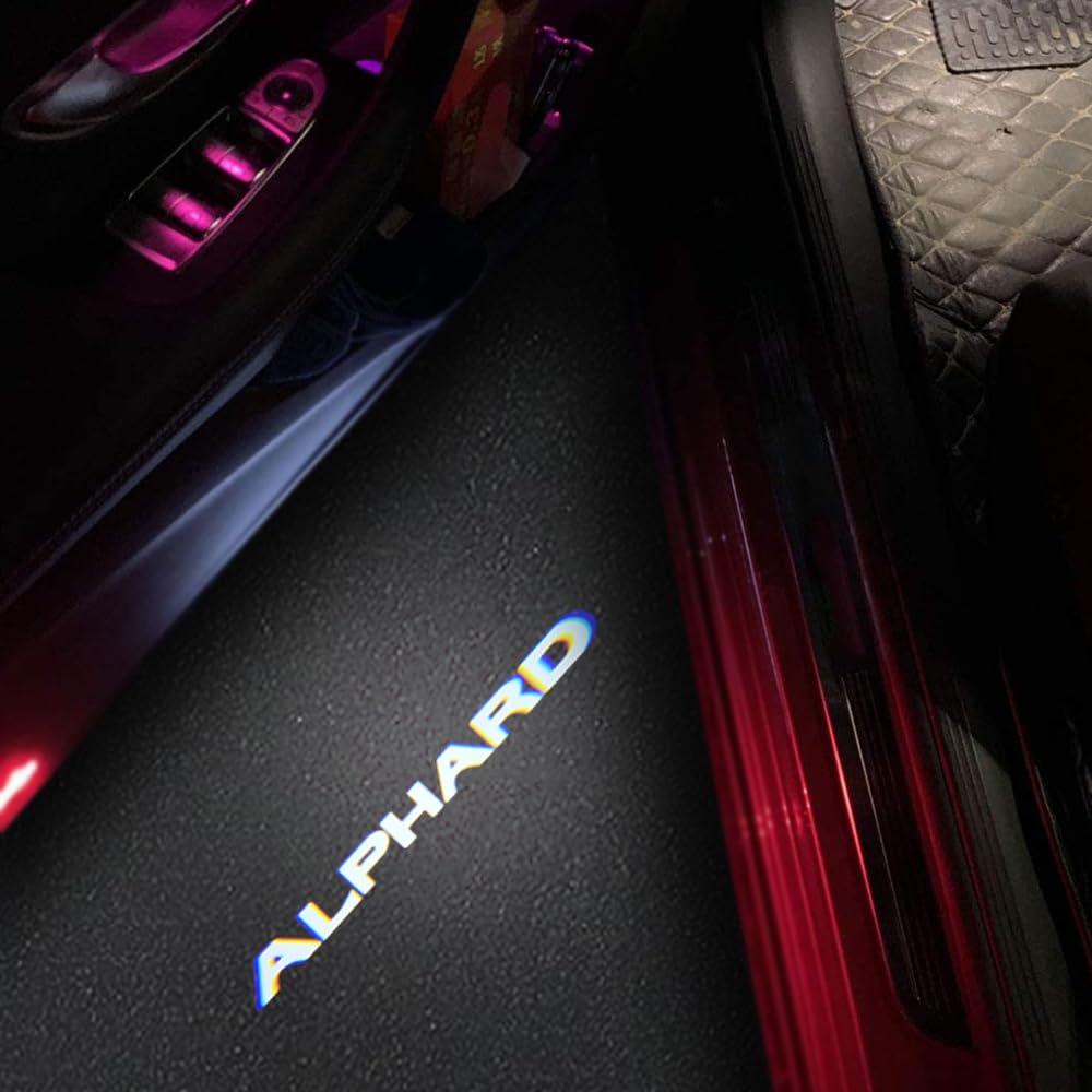 Новый Alphard 40-й серии Подсветка салона, Приветственная подсветка двери, Подсветка салона, Светодиодная проекция логотипа,