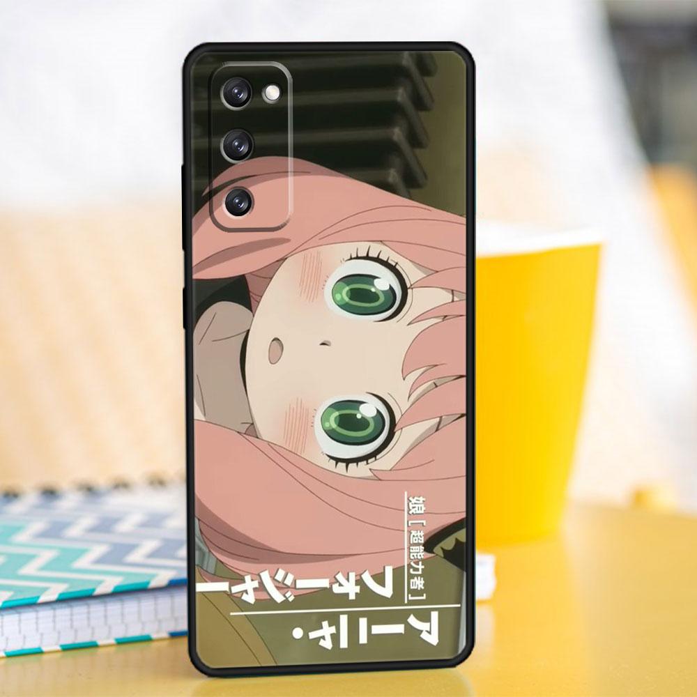 Чехол для телефона Spy×Family Twilight Yor Anya Smile для Samsung Galaxy S21 Plus Note 20 10 S9 S7 Edge S10 Lite S22 Ultra 5G S8 S10e