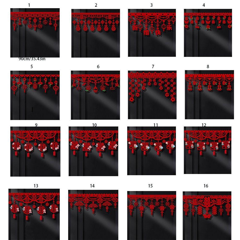 Нетканый подвесной баннер в китайском стиле, настенный подвесной декор для дверей, штор