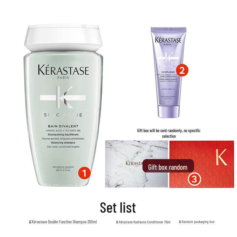 Kerastase Набор: Шампунь двойного действия и Кондиционер для сияния