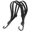 SOCOCO Motorcycle Helmet Rope, Adjustable Luggage Rope, Basket Tie Rope, Elastic Material, Total Length