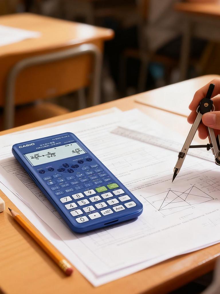 Casio Научный калькулятор - Подходит для работы и учебы FX-82ES-B