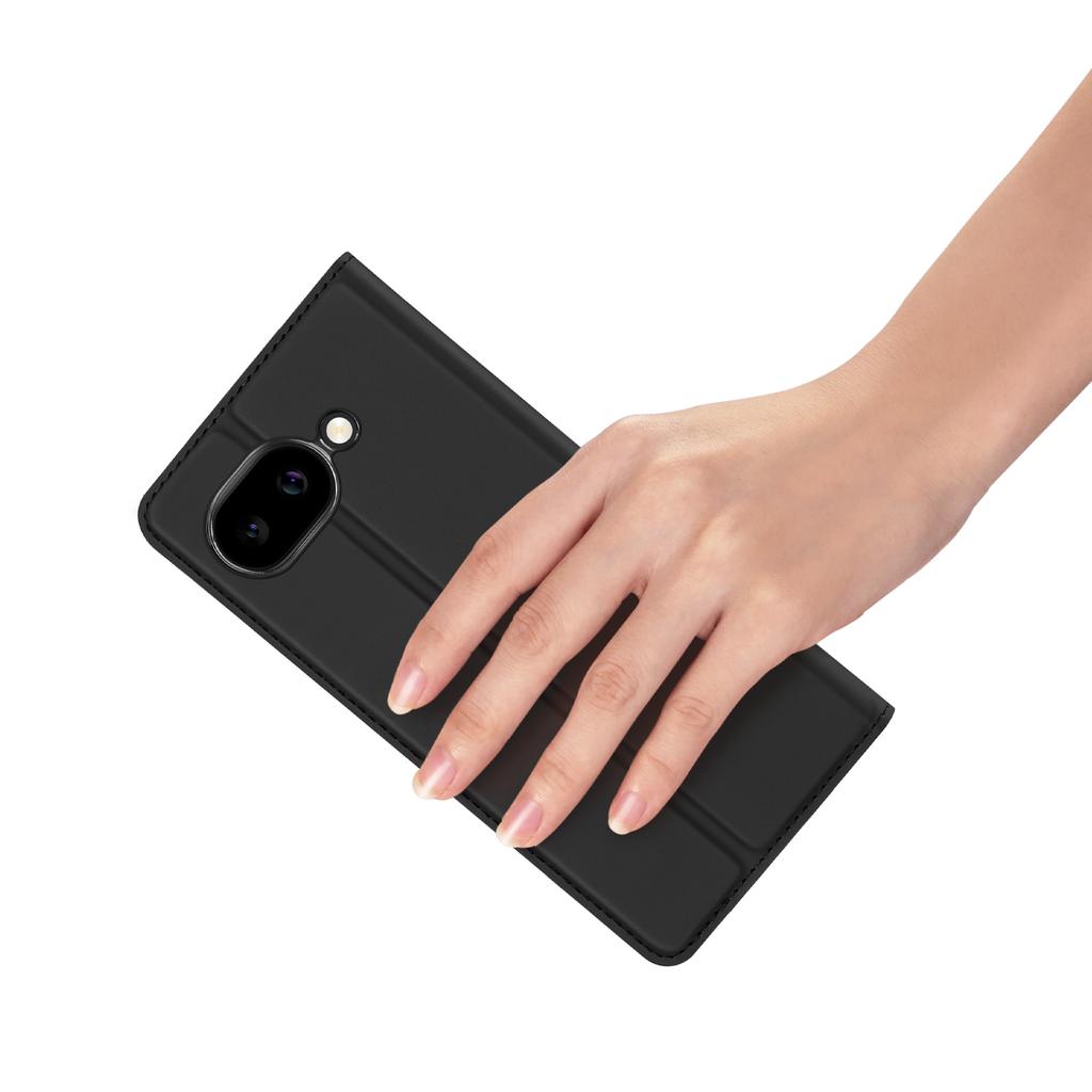 Чехол DUX DUCIS Skin Pro Series для Google Pixel 10a, кожаная обложка-подставка, держатель для карт