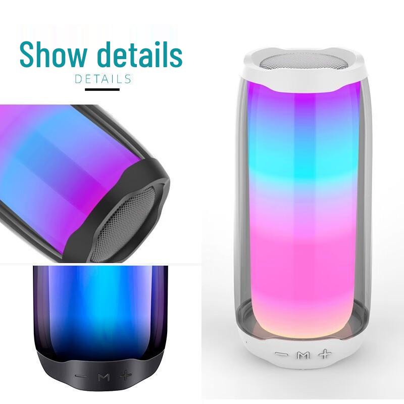 Bach John L4 Portable Bluetooth Speaker - HIFI Bass & RGB Light