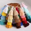 Poly Tassel Charm Pendant Handmade For Jewelry Making Findings Curtain Clothes Bag Decoration