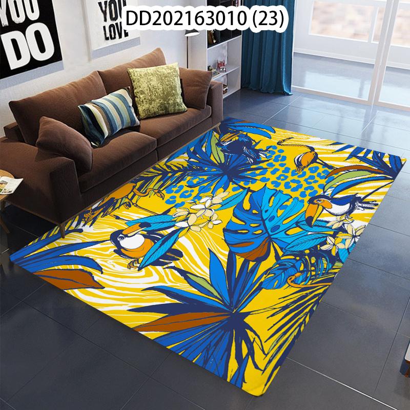 Green Plant Leaves Kids Room Rug Doormat Prayer Mat Hallway Carpet Carpet In The Bedroom Kitchen Mat Alfombra Tapete