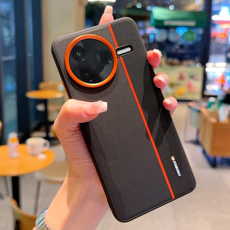 Для Redmi K80 K80 Pro Покрытый ПК Большое Отверстие Трехцветное Металлическое Кольцо для Линзы Противоударный Чехол для Телефона с Защитой от Отпечатков Пальцев